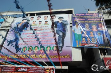 Yevadu Hungama at Sandhya Theatre